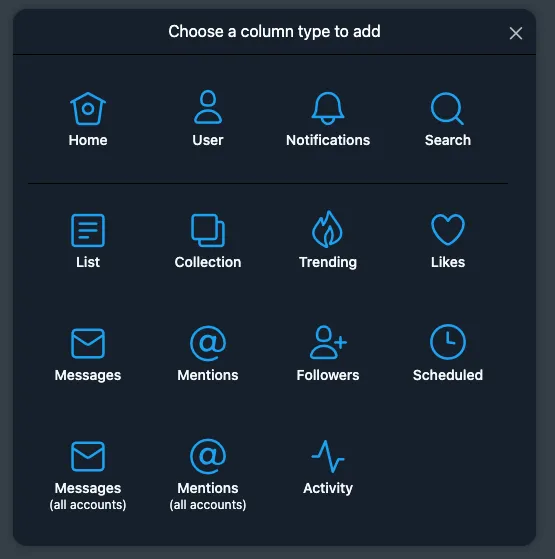 用 Tweetdeck 打造自己的交易信息流